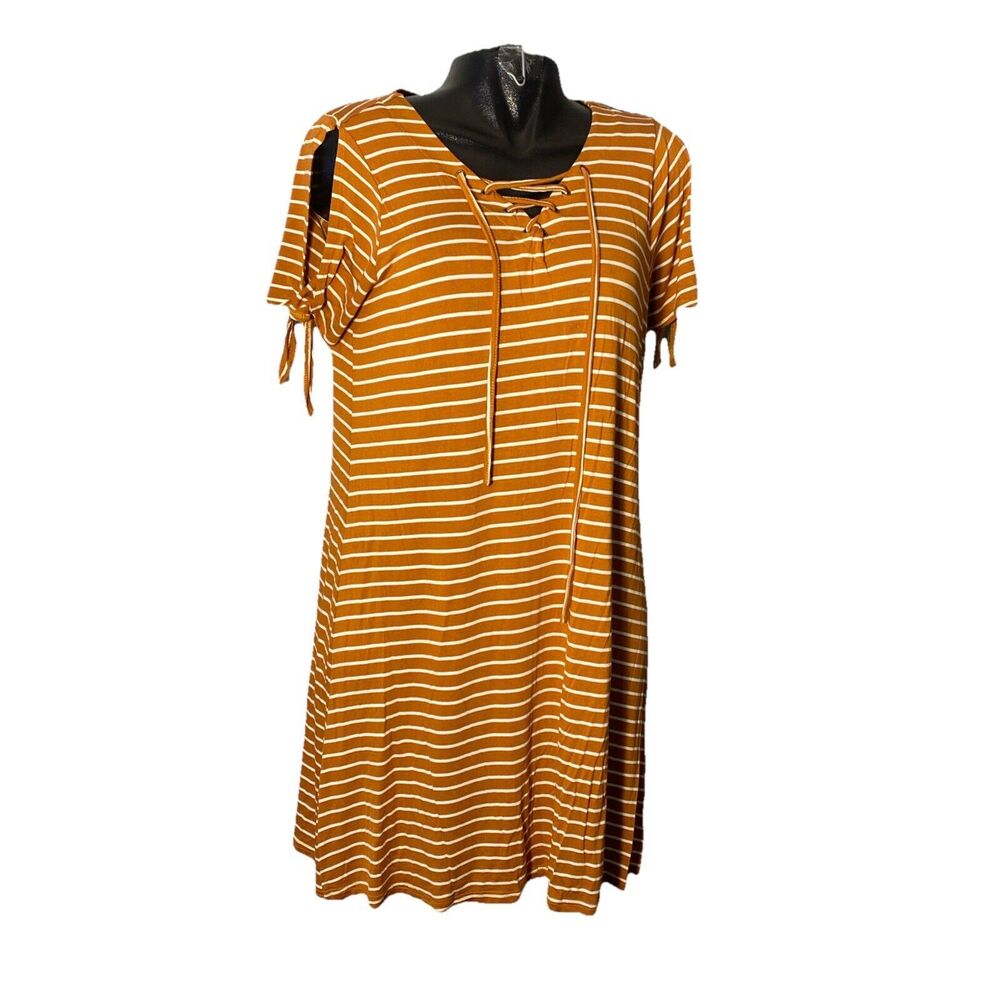 Goddess Dress Women's Size Medium Sleeveless Tie‎ Bust